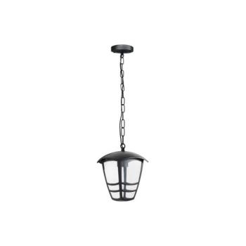  Kültéri csillár láncon TEVIO 1xE27/60W/230V IP54 fekete  kép