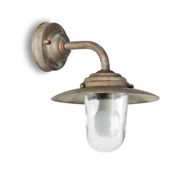 Kültéri fali Chalet 26cm antik/tiszta s.réz kép