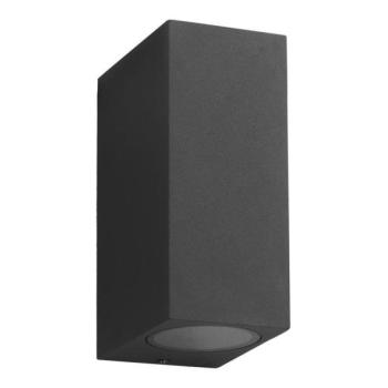 Kültéri fali lámpa BOKA 2xGU10/60W/230V IP44 fekete  kép