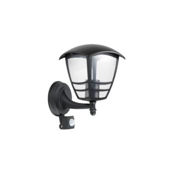  Kültéri fali lámpa érzékelővel TEVIO 1xE27/60W/230V IP54 fekete  kép