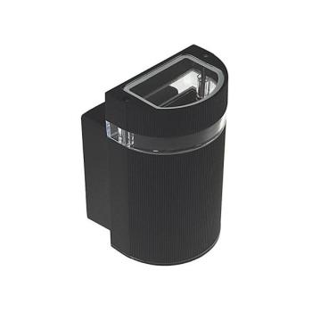  Kültéri fali lámpa KORTEK 1xGU10/30W/230V IP54 fekete  kép