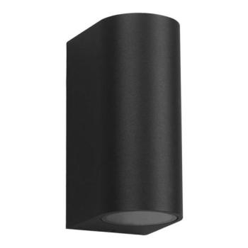  Kültéri fali lámpa OVALIS 2xGU10/35W/230V IP44 fekete  kép