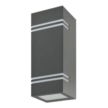  Kültéri fali lámpa QUAZAR7 2xGU10/11W/230V IP44 szürke  kép