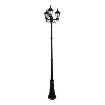  Kültéri lámpa 3xE27/20W/230V IP43 2,58 m fekete  kép