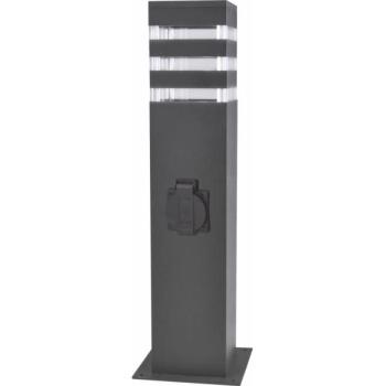  Kültéri lámpa aljzattal TEKSAS 1xE27/20W/230V 44 cm IP44 fekete  kép