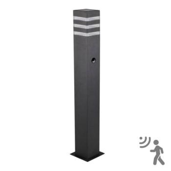  Kültéri lámpa TEKSAS szenzorral 1xE27/12W/230V IP44 74 cm antracit  kép