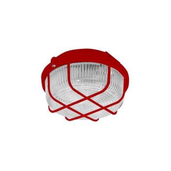  Kültéri mennyezeti lámpa 1 × E27 / 100 W / 230 V Piros IP44  kép