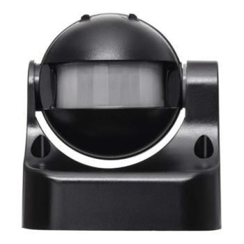  Kültéri mozgásérzékelő PIR B 180° 1200W/230V IP44 fekete  kép