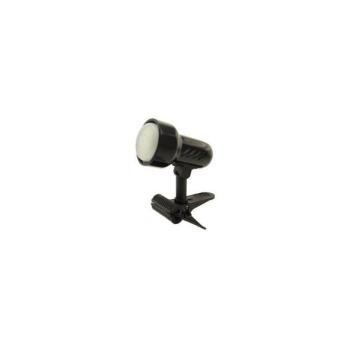  Lámpa csipesszel KD 1xE27/24W/230V fekete  kép