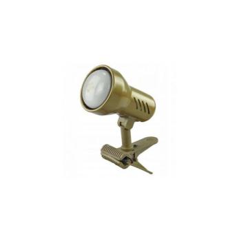  Lámpa csipesszel KM 1xE14/24W/230V arany  kép