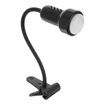  Lámpa csipesszel LOLEK 1xE14/24W/230V fekete  kép