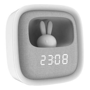  LED állítható éjjeli lámpa ébresztővel BUNNY LED/1,2W/5V 3000K  kép