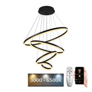  LED állítható fényerejű csillár kábellel LED/165W/230V 3000 kép