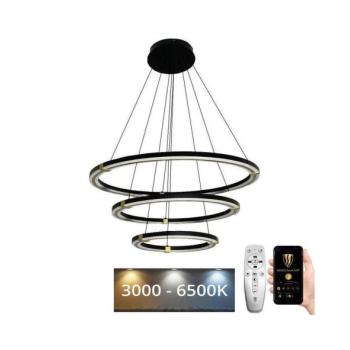  LED állítható fényerejű csillár kábellel LED/235W/230V 3000 kép