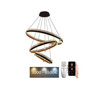  LED állítható fényerejű csillár kábellel LED/240W/230V 3000 kép