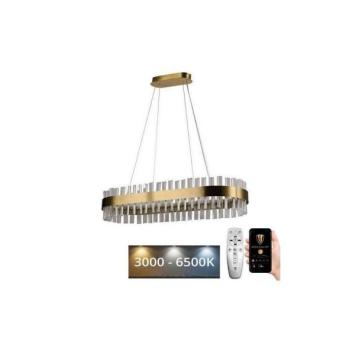  LED állítható fényerejű kristály csillár kábellel LED/45W/230V + DO  kép