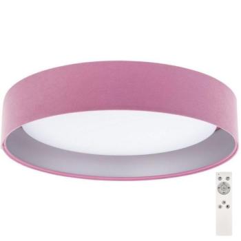  LED állítható fényerejű mennyezeti lámpa SMART GALAXY LED/24W/230V rózsaszín kép