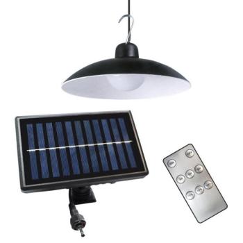  LED állítható fényerejű napelemes függesztett lámpa LED/6W/3,7V 800 mAh IP44 + D  kép