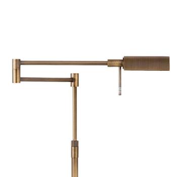 LED állólámpa New Bari, bronz, 180 cm magas, fém, fényerőszabályzóval, kép