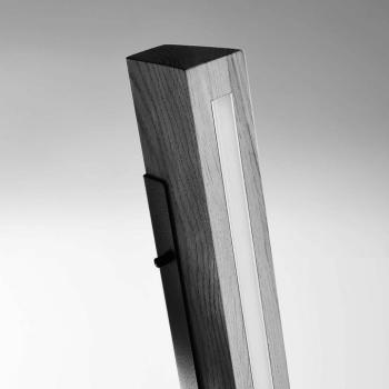 LED asztali lámpa Madera tölgyből, szabályozható kép