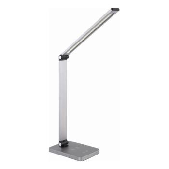  LED asztali lámpa vezeték nélküli töltővel LED/10W/230V matt króm  kép