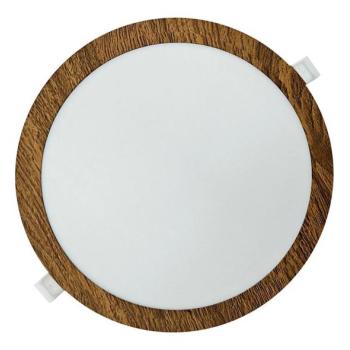  LED Beépíthető lámpa CIRCLE LED/24W/230V 4200K átm. 29,6 cm barna  kép