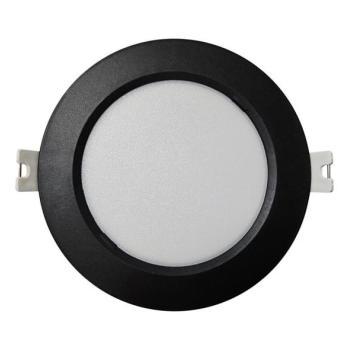  LED Beépíthető lámpa CIRCLE LED/6W/230V 4000K átm. 12 cm fekete  kép