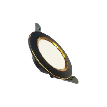  LED Beépíthető lámpa LED/7,5W/230V 4000K fekete/arany  kép