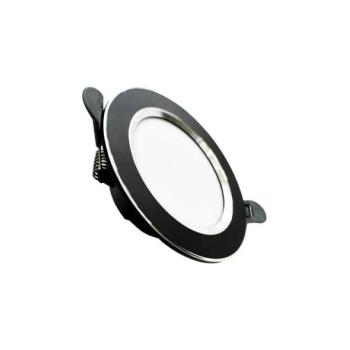  LED Beépíthető lámpa LED/7,5W/230V 4000K fekete/ezüst  kép