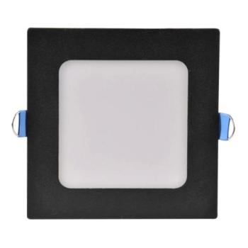  LED Beépíthető lámpa RIGEL LED/4,8W/230V 4000K 11,8x11,8 cm fekete  kép