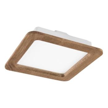  LED Beépíthető lámpa WOODY SPOT LED/17W/230V 3000K dió 18,5x18,5 cm  kép