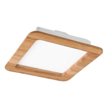  LED Beépíthető lámpa WOODY SPOT LED/17W/230V 3000K tölgy 18,5x18,5 cm  kép