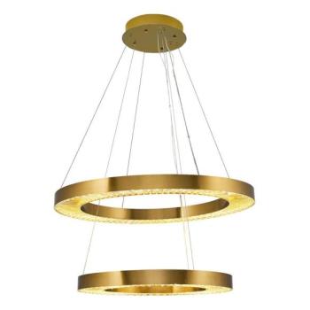  LED csillár kábelen JESI LED/140W/230V 3000K átmérő 100 cm bronz  kép