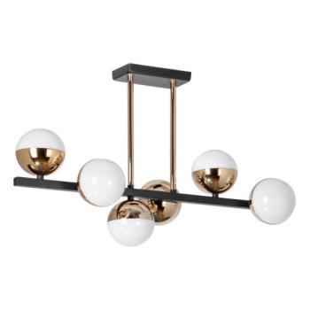  LED csillár rúdon 6xLED/7W/230V arany/fekete  kép
