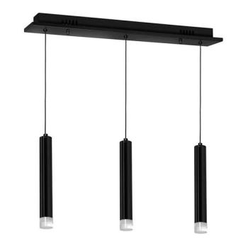  LED Csillár zsinóron CARBON 3xLED/15W/230V  kép