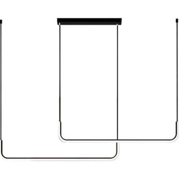  LED Csillár zsinóron HORIZONT 2xLED/11W/230V fekete  kép