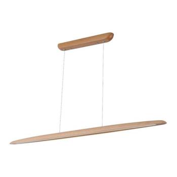  LED Csillár zsinóron LED/22W/230V 4000K 130 cm bükkfa/tömör fa  kép