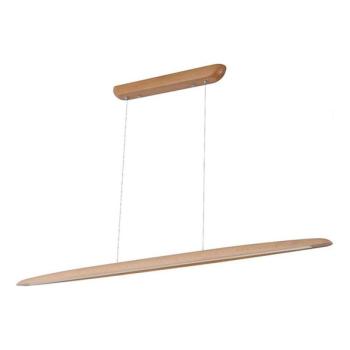  LED Csillár zsinóron LED/26W/230V 4000K 150 cm bükkfa/tömör fa  kép