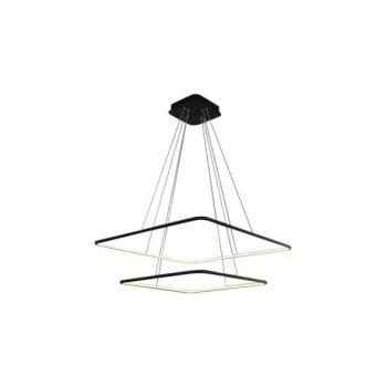  LED Csillár zsinóron NIX LED/50W/230V fekete  kép
