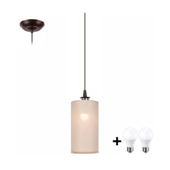  LED Csillár zsinóron NOEL MINI 1xE27/60W/230V bézs  kép