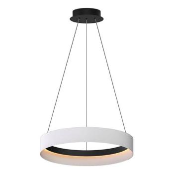  LED Csillár zsinóron ORBITA LED/52W/230V fehér/fekete  kép