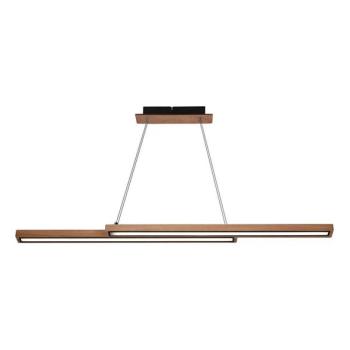  LED csillár zsinóron SENTO LED/19W/230V fa kivitel  kép