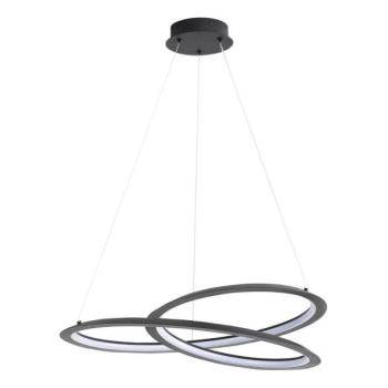  LED Csillár zsinóron TANGO LED/44W/230V 4000K átm. 60 cm fekete  kép