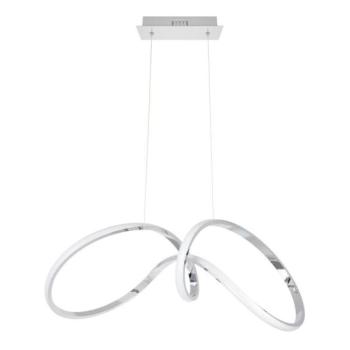  LED Csillár zsinóron TESORO LED/48W/230V fényezett króm  kép