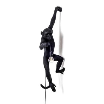 LED dekor kültéri lámpa Monkey Lamp bal fekete kép