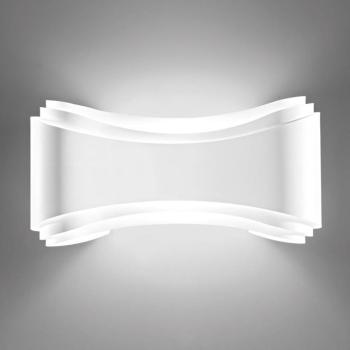 LED designer fali lámpa Ionica fehér kép