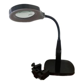  LED Dimmelhető asztali lámpa bifokális nagyítóval LED/6W/230V fekete  kép