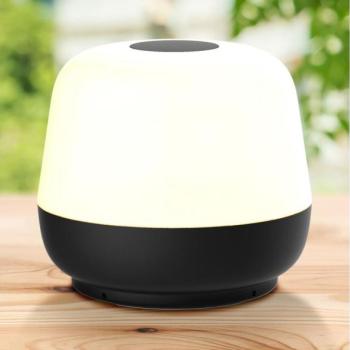  LED Dimmelhető asztali lámpa SAMBA LED/1,2W/5V USB 1200 mAh IP44 fekete  kép