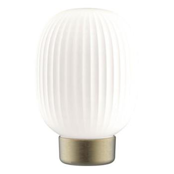  LED Dimmelhető érintős asztali lámpa LATTE LED/1,8W/5V USB 2000 mAh arany/fehér  kép