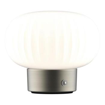  LED Dimmelhető érintős asztali lámpa LATTE LED/1,8W/5V USB 2000 mAh króm/fehér  kép